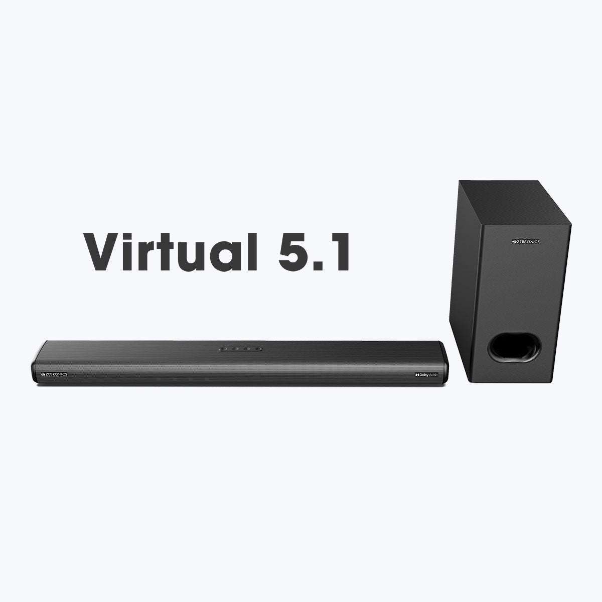 Zeb-Juke Bar 9100 Pro Dolby - Soundbar - Zebronics