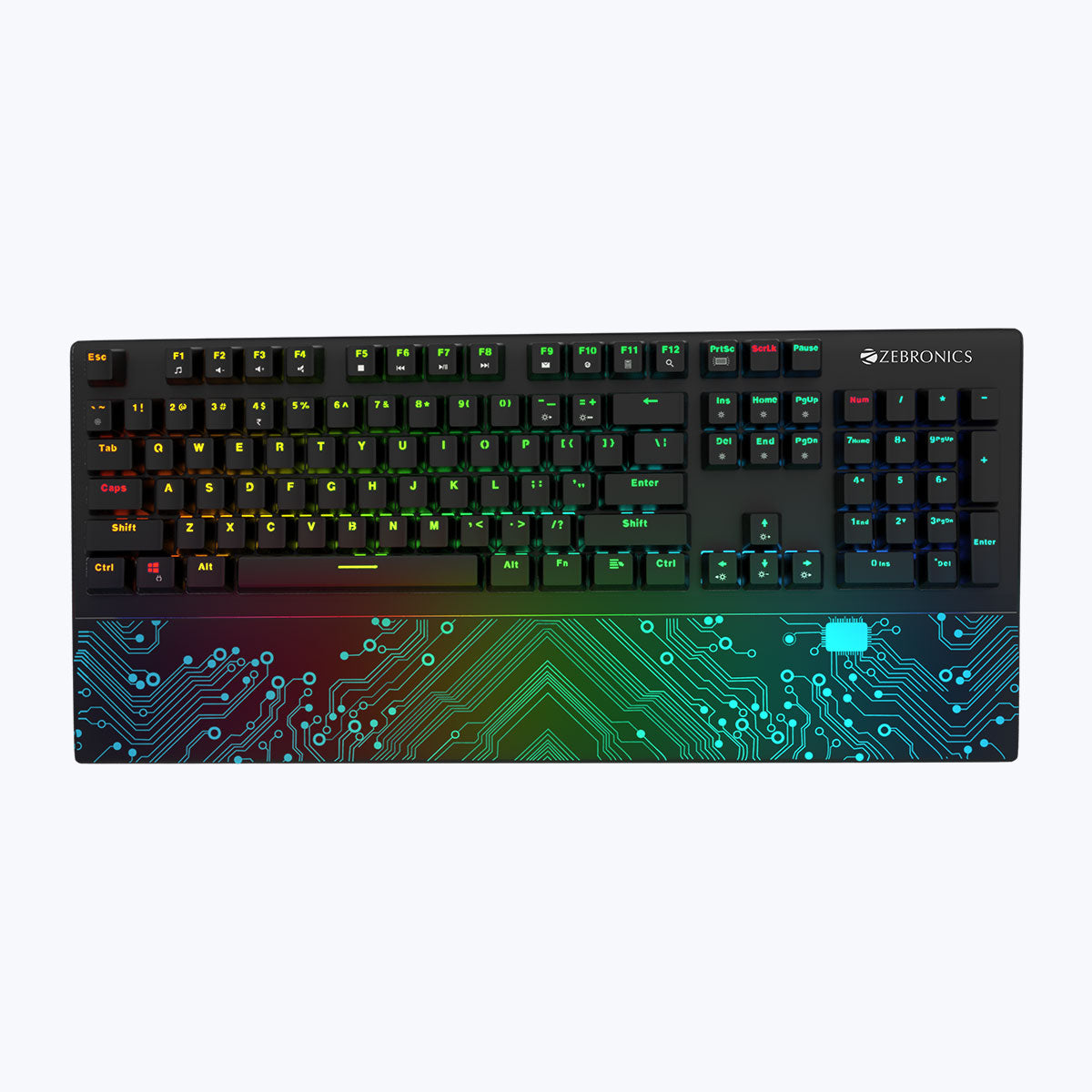 Zeb-Max Chroma - Premium Keyboard - Zebronics