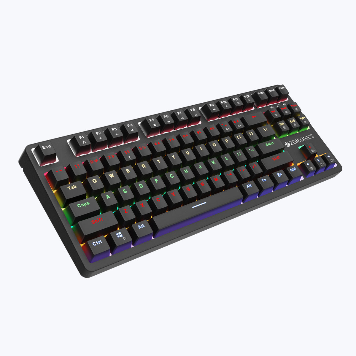 Zeb-Max V2 - Premium Mechanical Keyboard - Zebronics