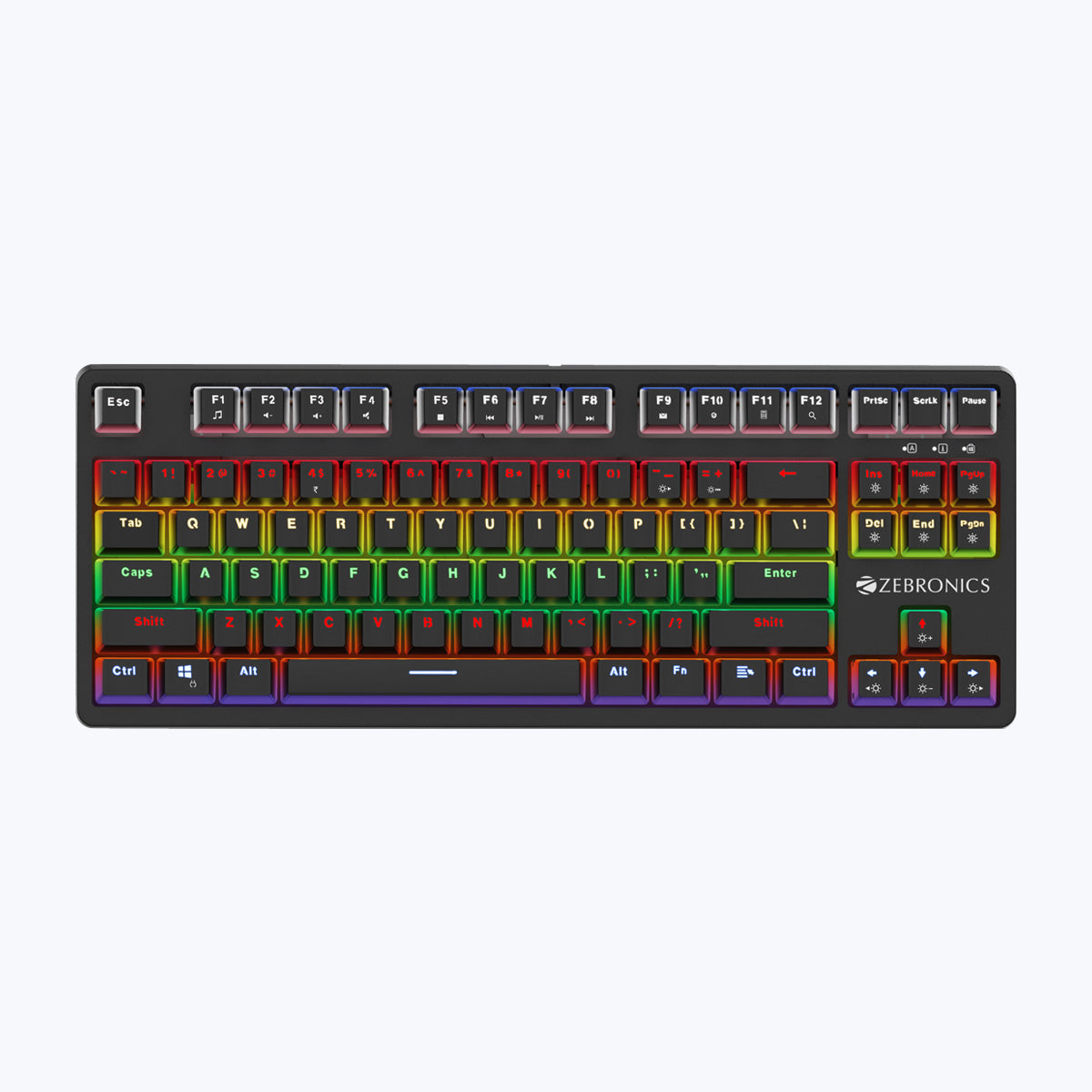 Zeb-Max V2 - Premium Mechanical Keyboard - Zebronics