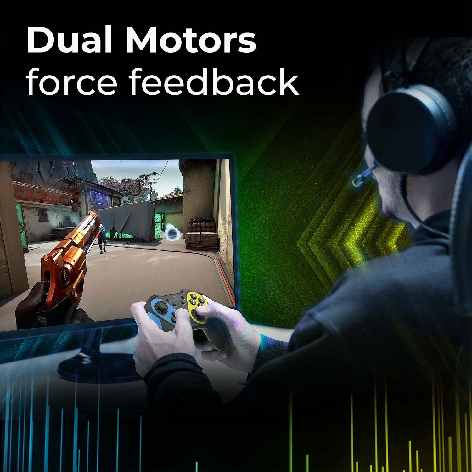 Zeb-Max Play - Wirelless Gamepad - Zebronics
