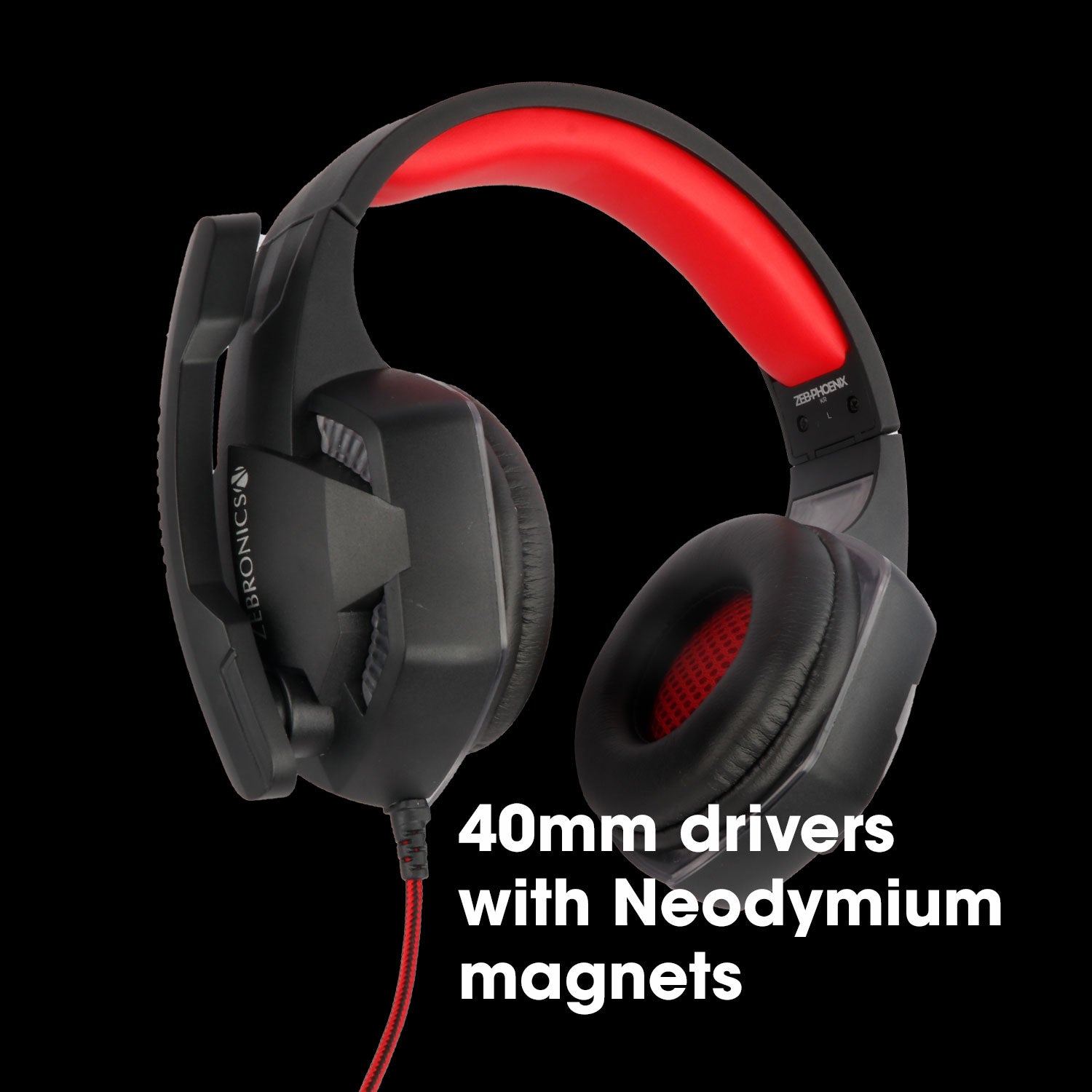 Zeb-Phoenix - Gaming Headphone - Zebronics