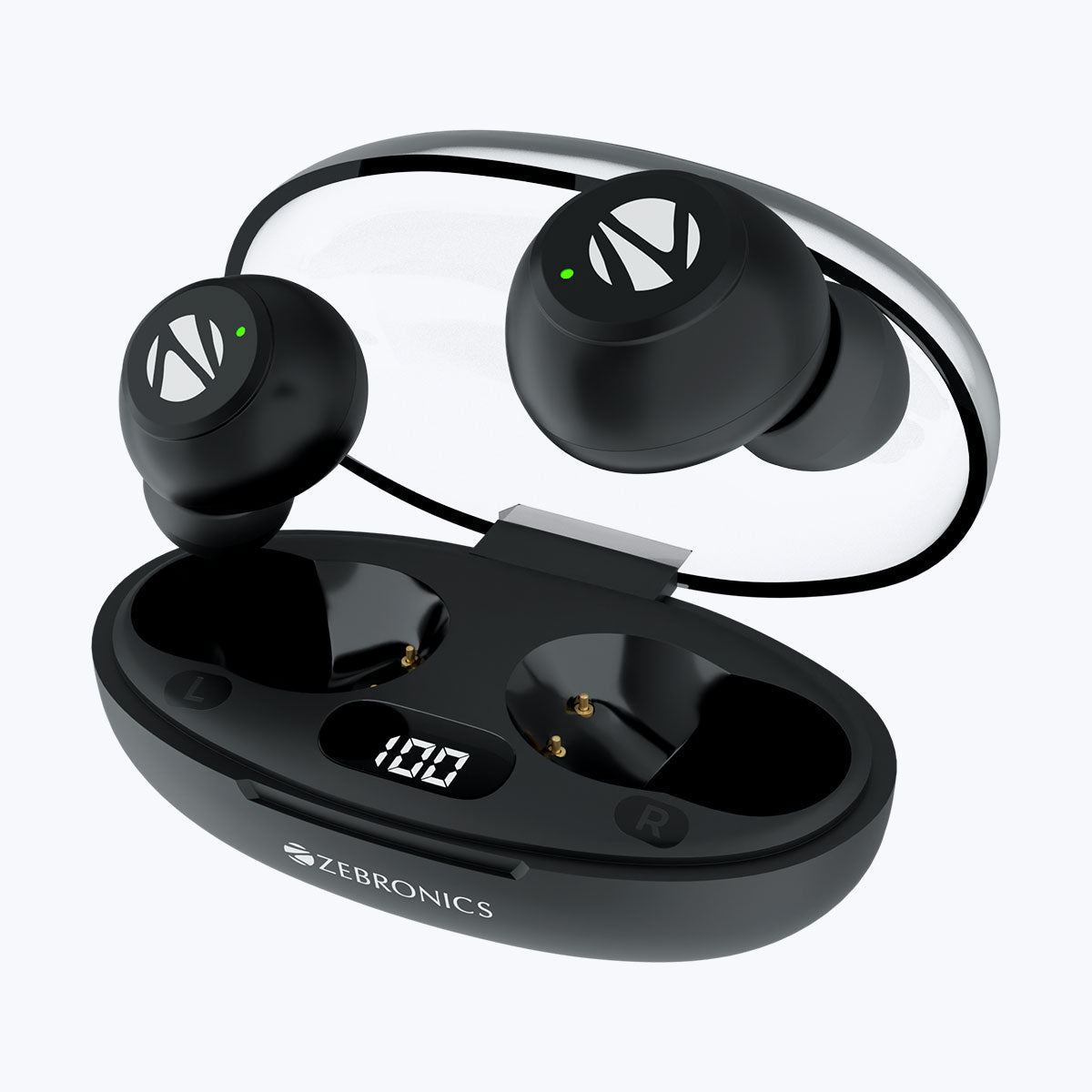 Zeb-PODS 2 - Wireless Earbuds - Zebronics