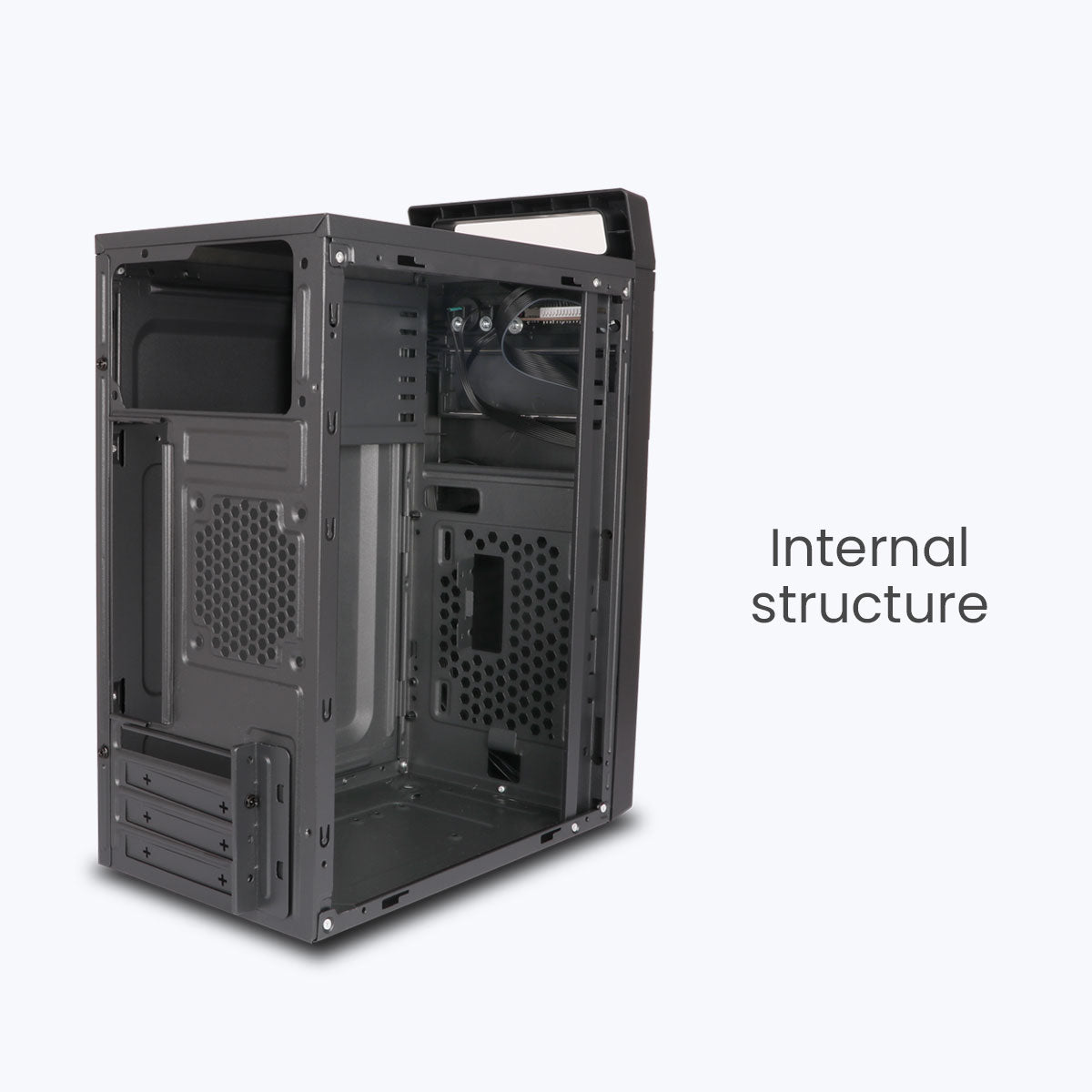 Zeb-Portable 10 - Reduced Height Cabinet - Zebronics