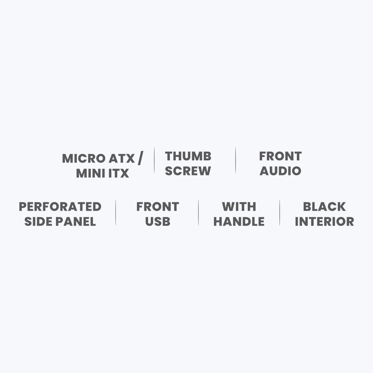 Zeb-Portable 10 - Reduced Height Cabinet - Zebronics