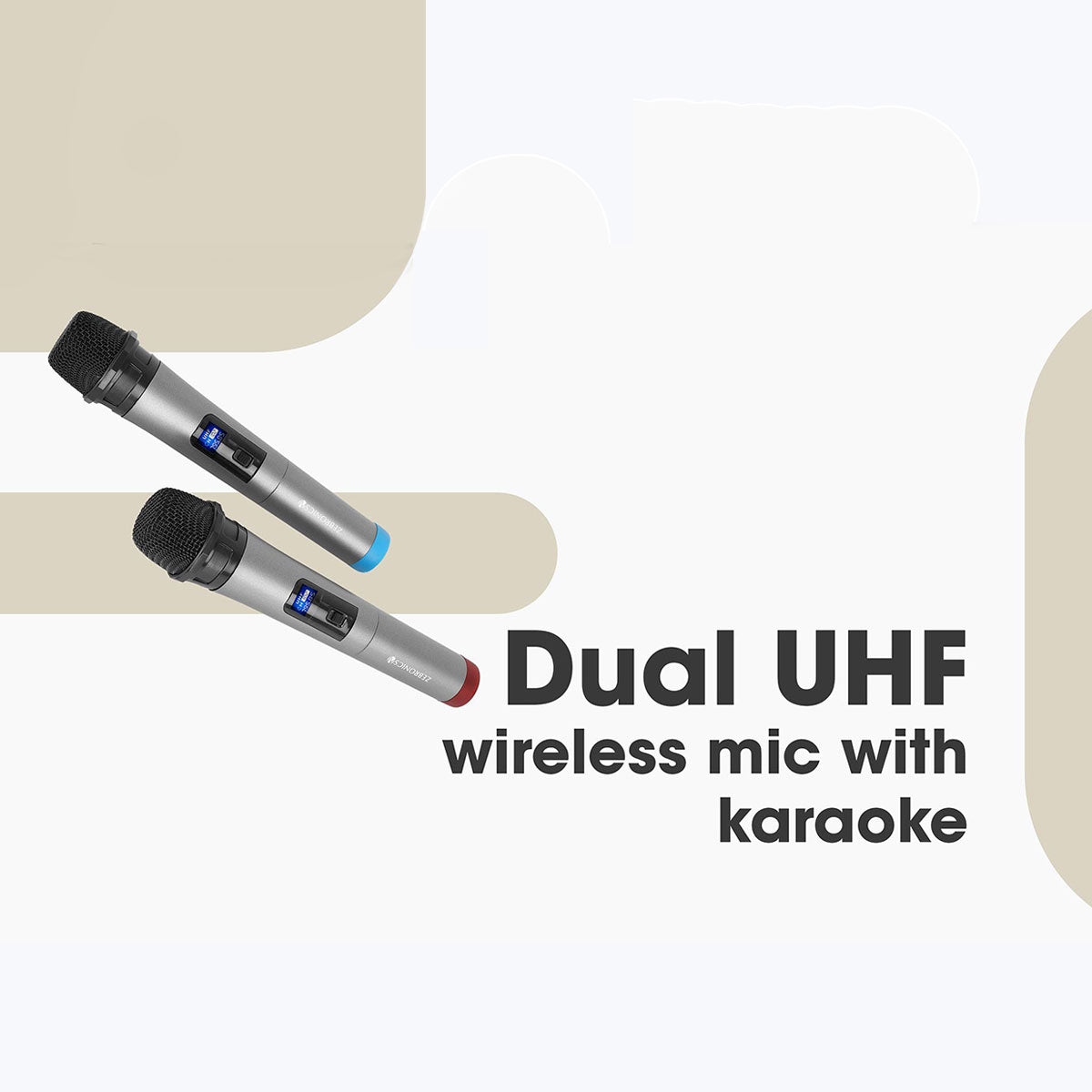 Zebronics rockstar monster pro dual wireless mic