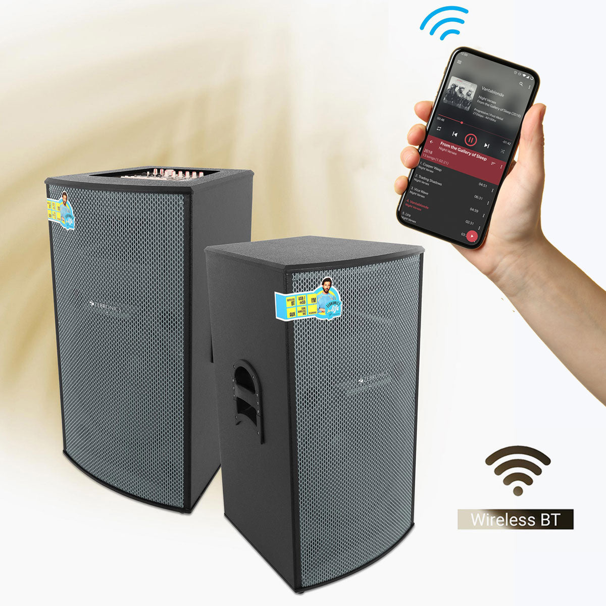 Zebronics rockstar monster pro wireless bluetooth