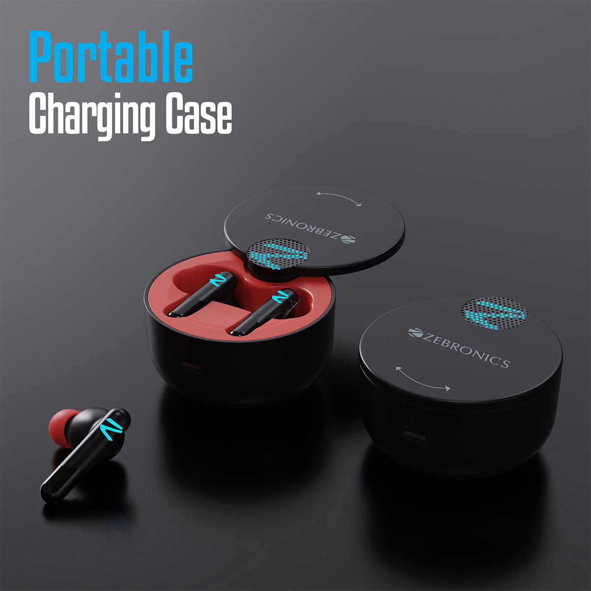 Zeb-Sound Bomb G1 - Wireless Earbuds - Zebronics