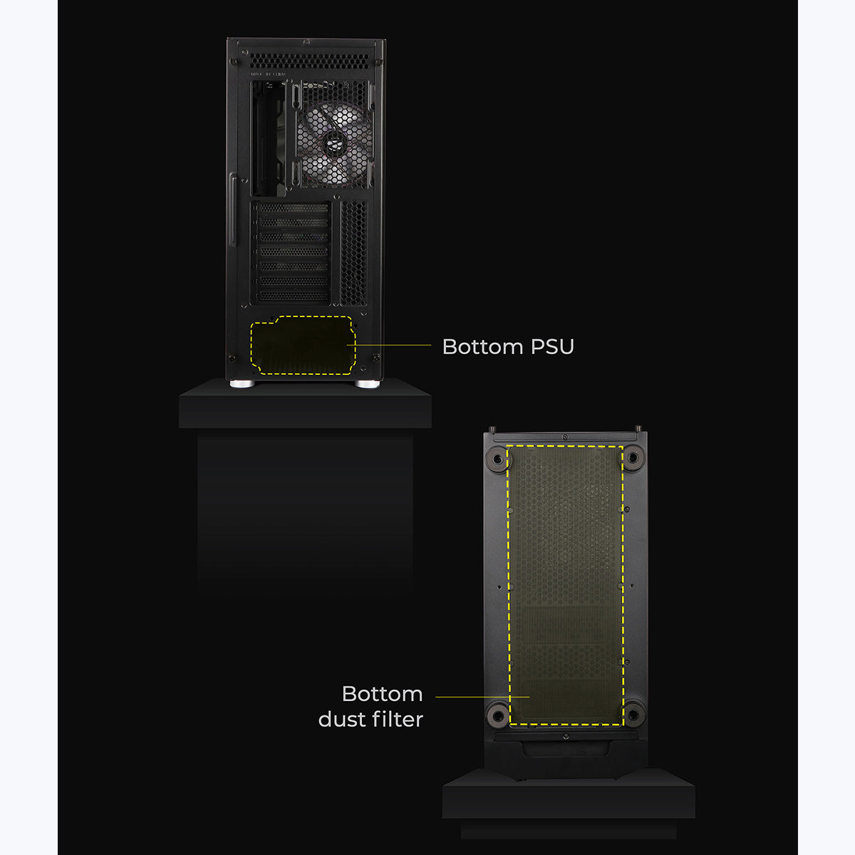 Zeb-Templar (ZEB-941B) - Premium Gaming Cabinets - Zebronics