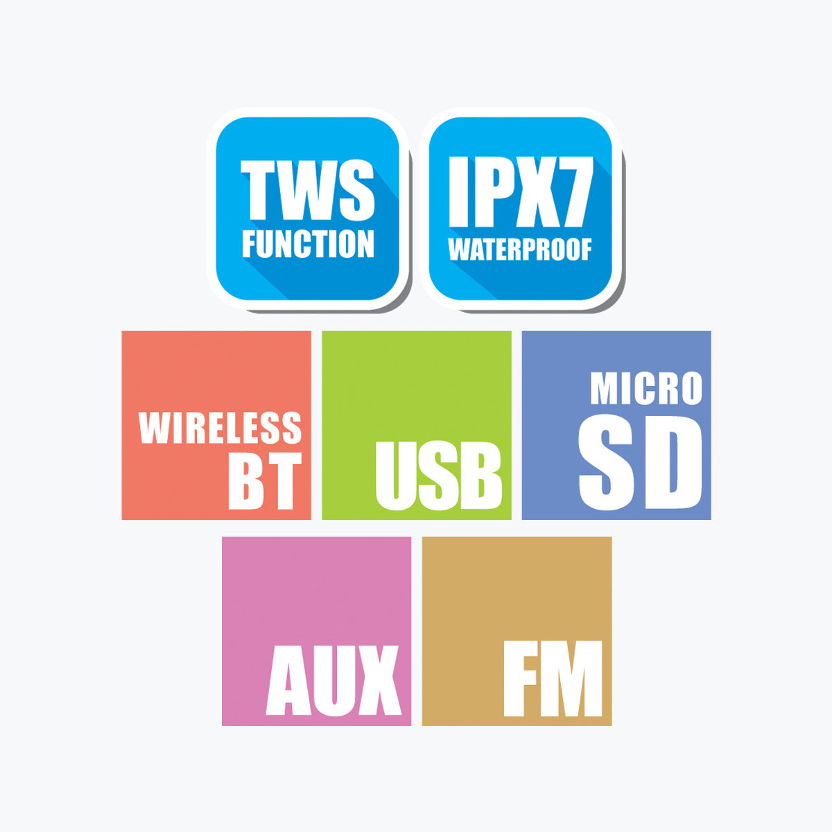 Zeb-Tough - Wireless Speaker - Zebronics