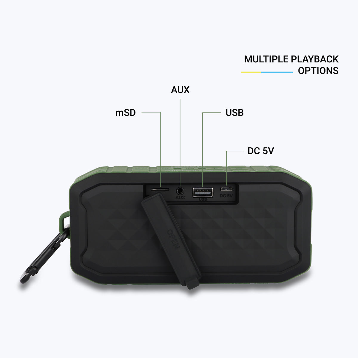 Zeb-Tough - Wireless Speaker - Zebronics