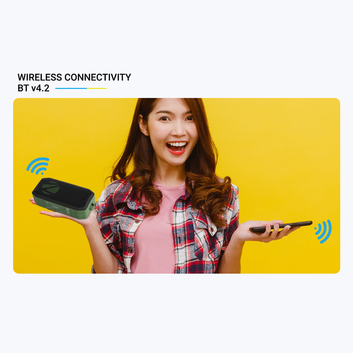 Zeb-Tough - Wireless Speaker - Zebronics