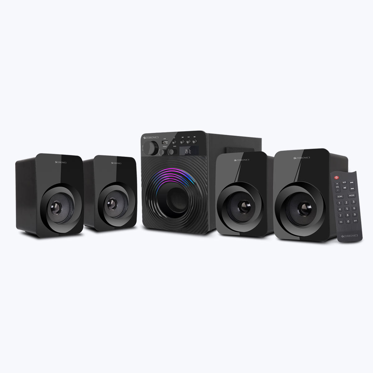 Zeb-Udaan Pro-4 - 4.1 Speaker - Zebronics