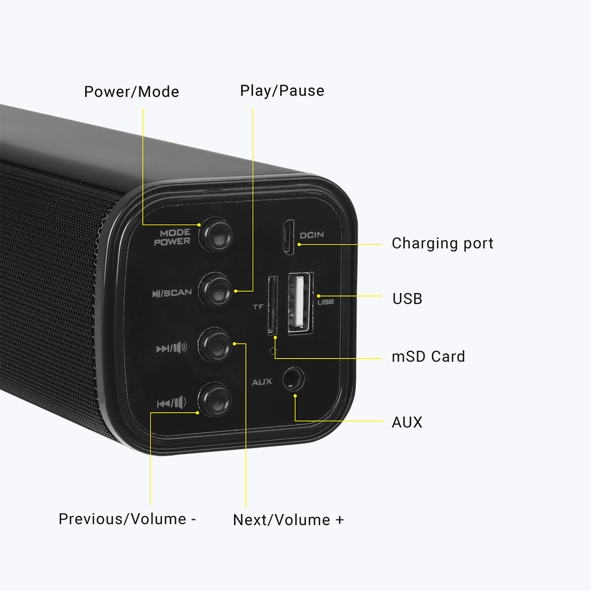 Zeb-Vita - Wireless Speaker - Zebronics