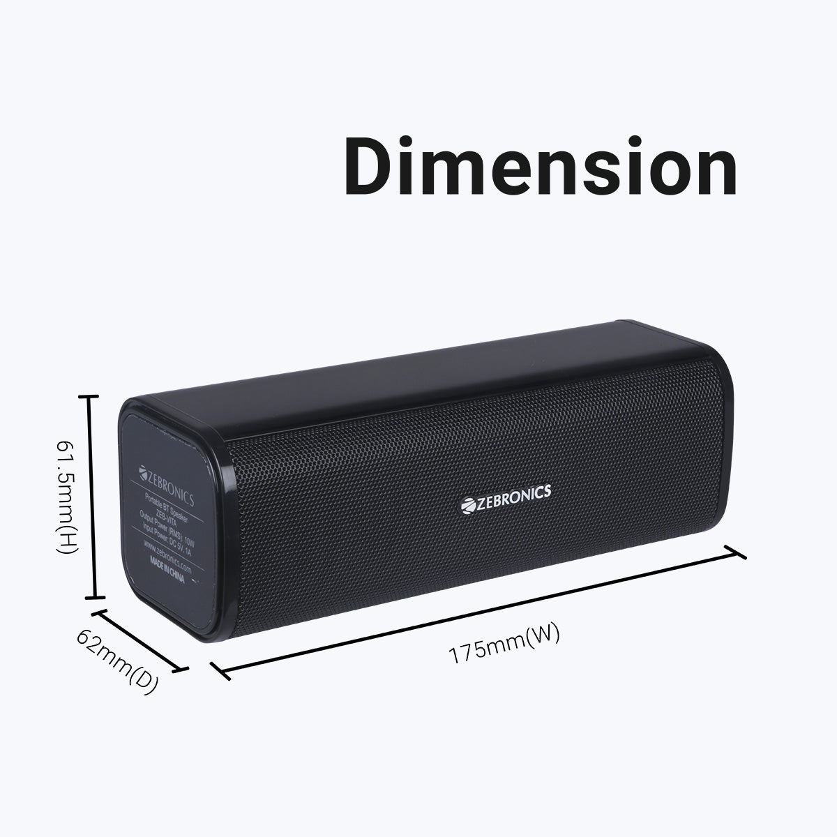 Zeb-Vita - Wireless Speaker - Zebronics