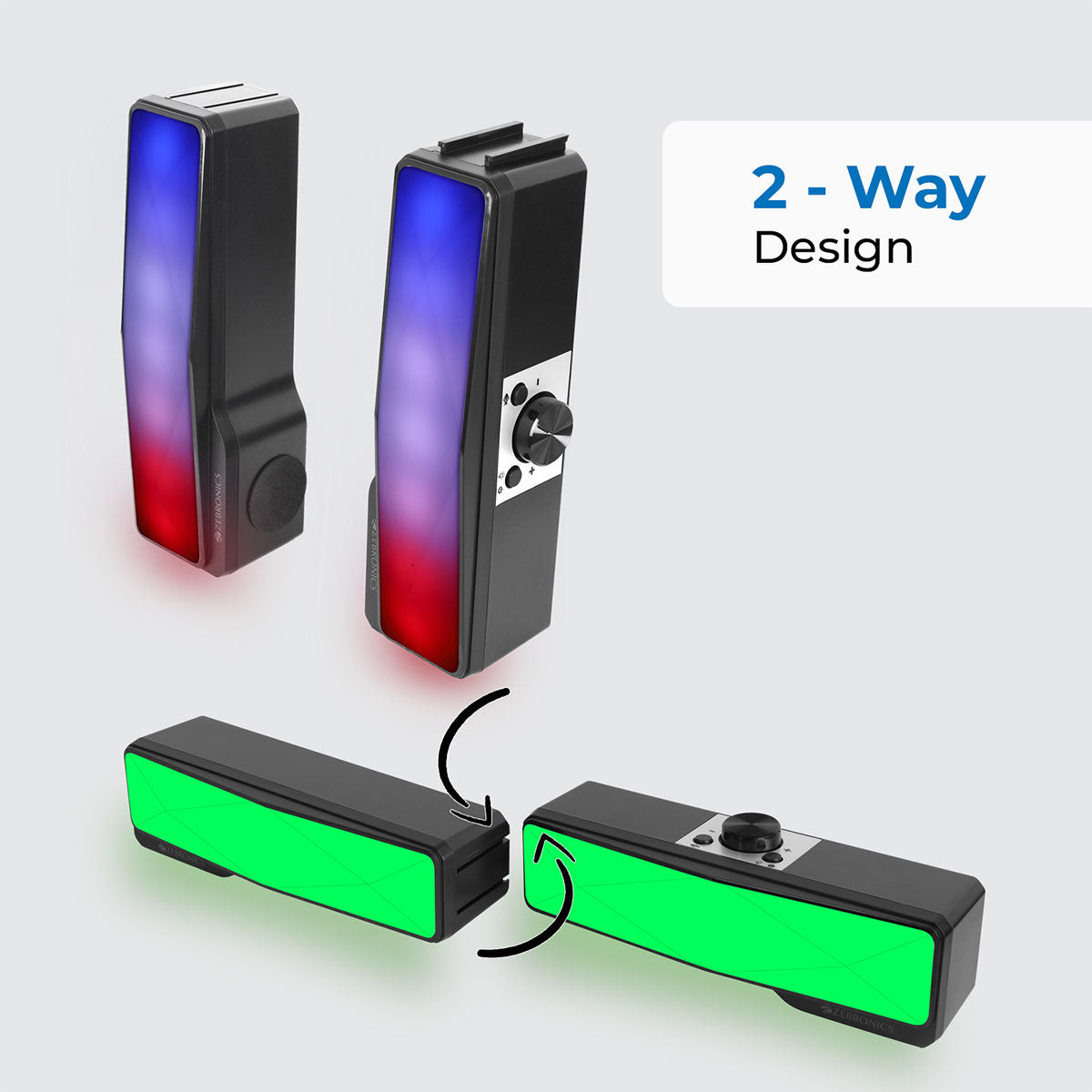 Zebronics wonder bar 20 - 2.0 speaker - 2 way speaker