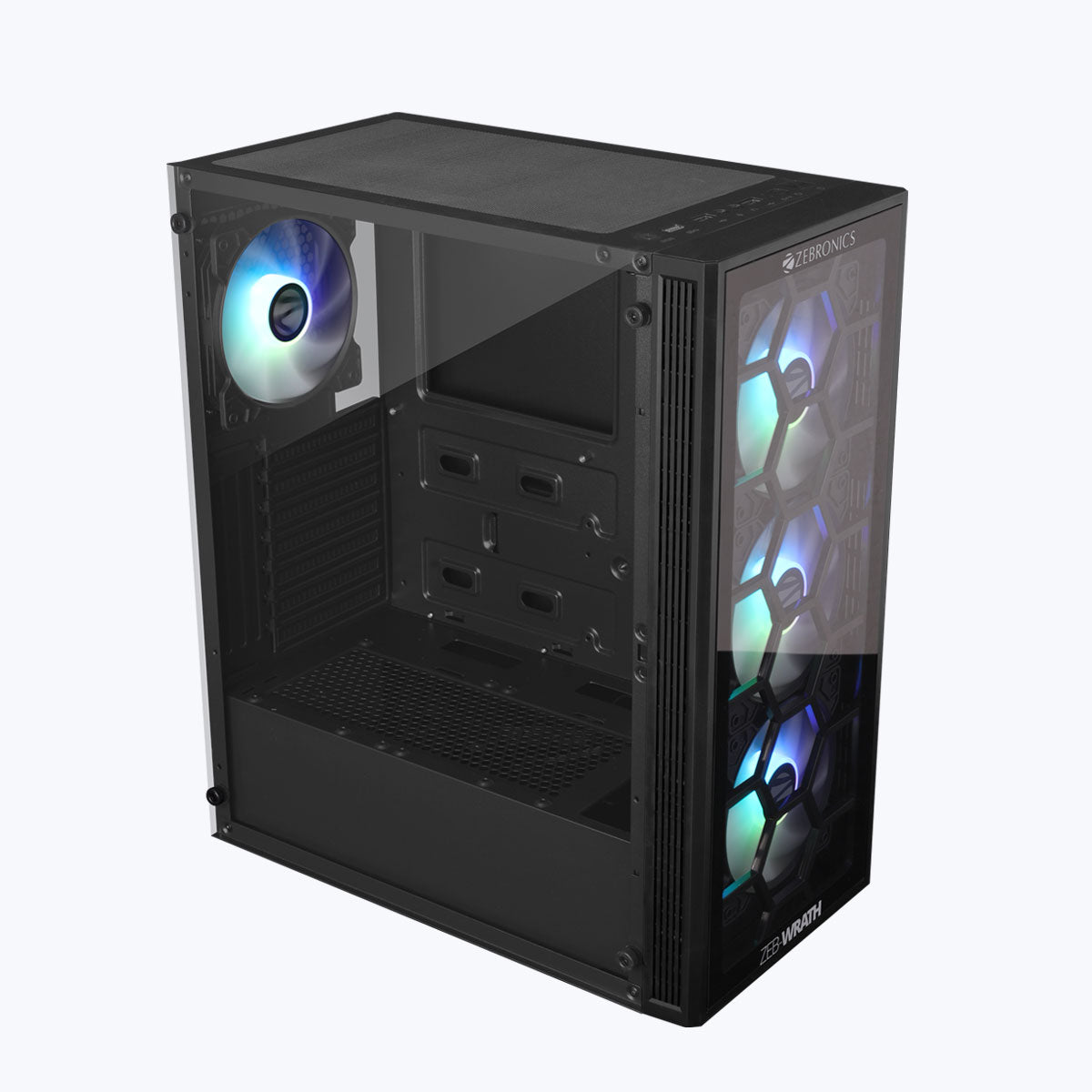 Zeb-Wrath - Premium Gaming Chassis - Zebronics