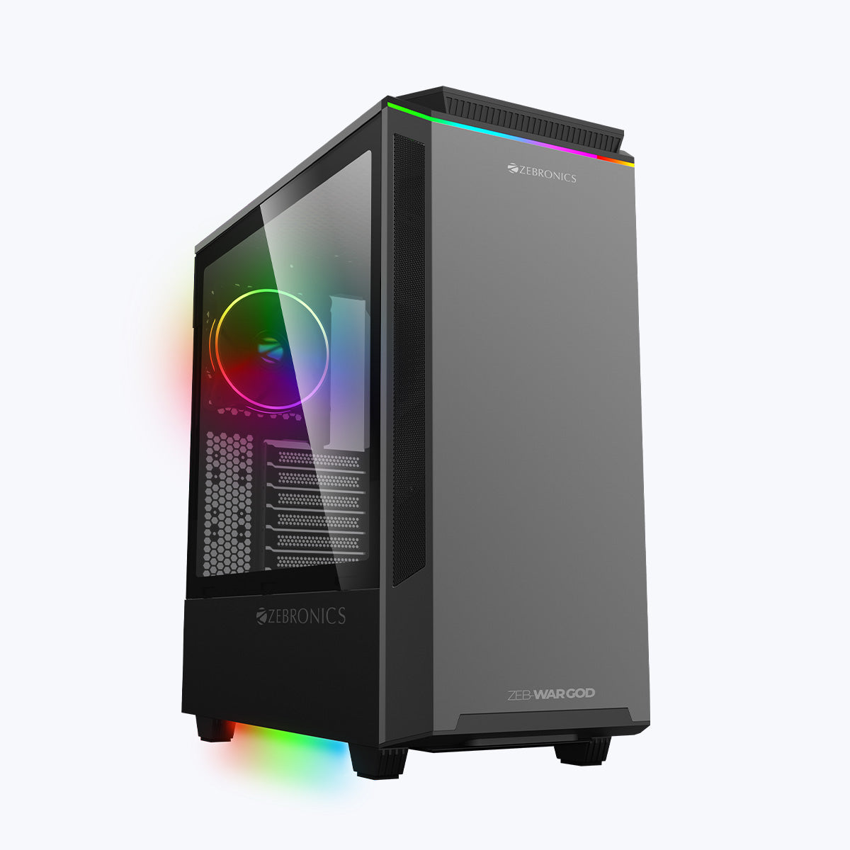 Zeb-Wargod - Premium Gaming Chassis - Zebronics