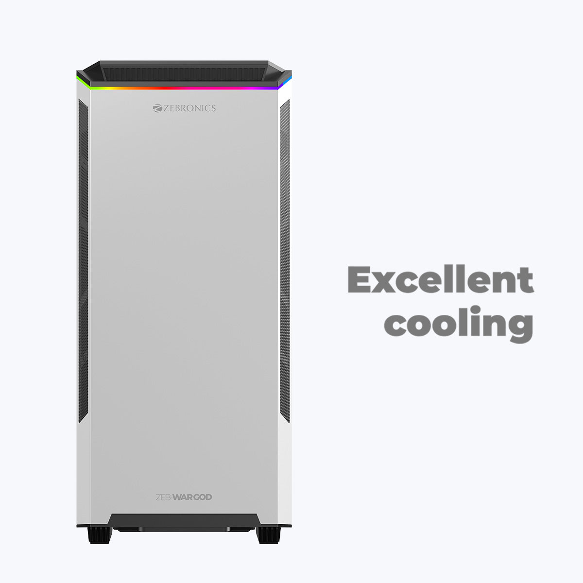 Zeb-Wargod - Premium Gaming Chassis - Zebronics