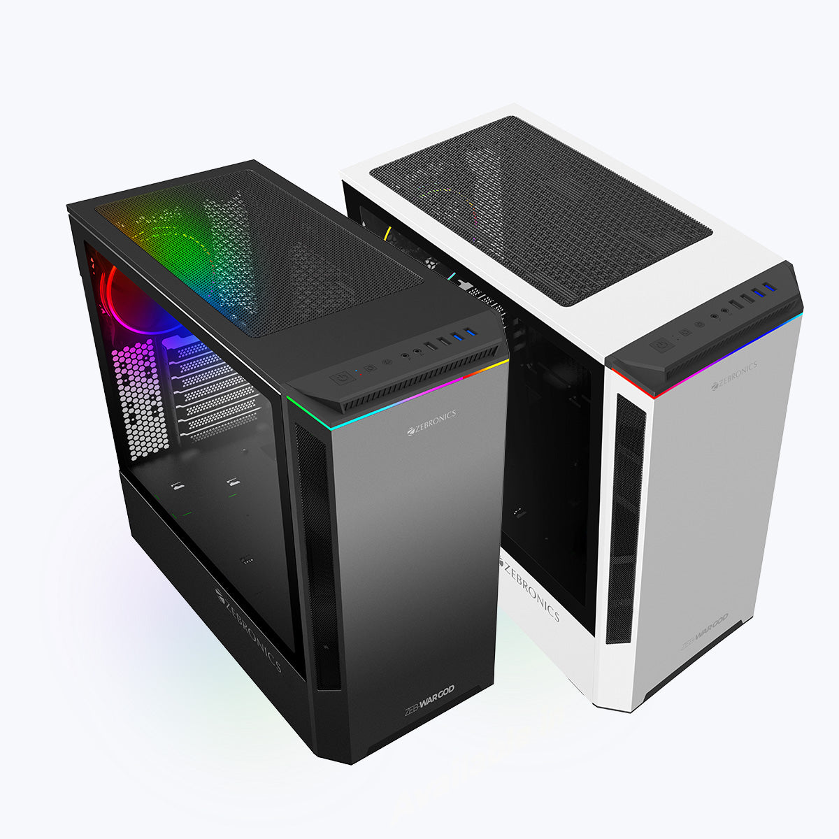 Zeb-Wargod - Premium Gaming Chassis - Zebronics