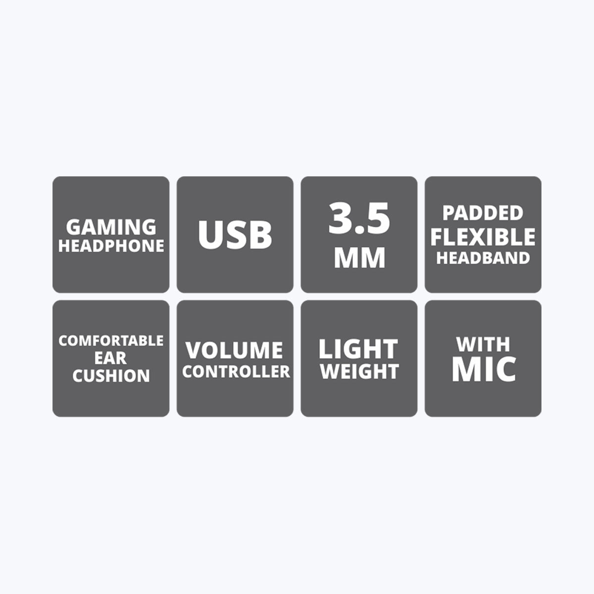 8 Bit  - Premium Gaming Headphone - Zebronics