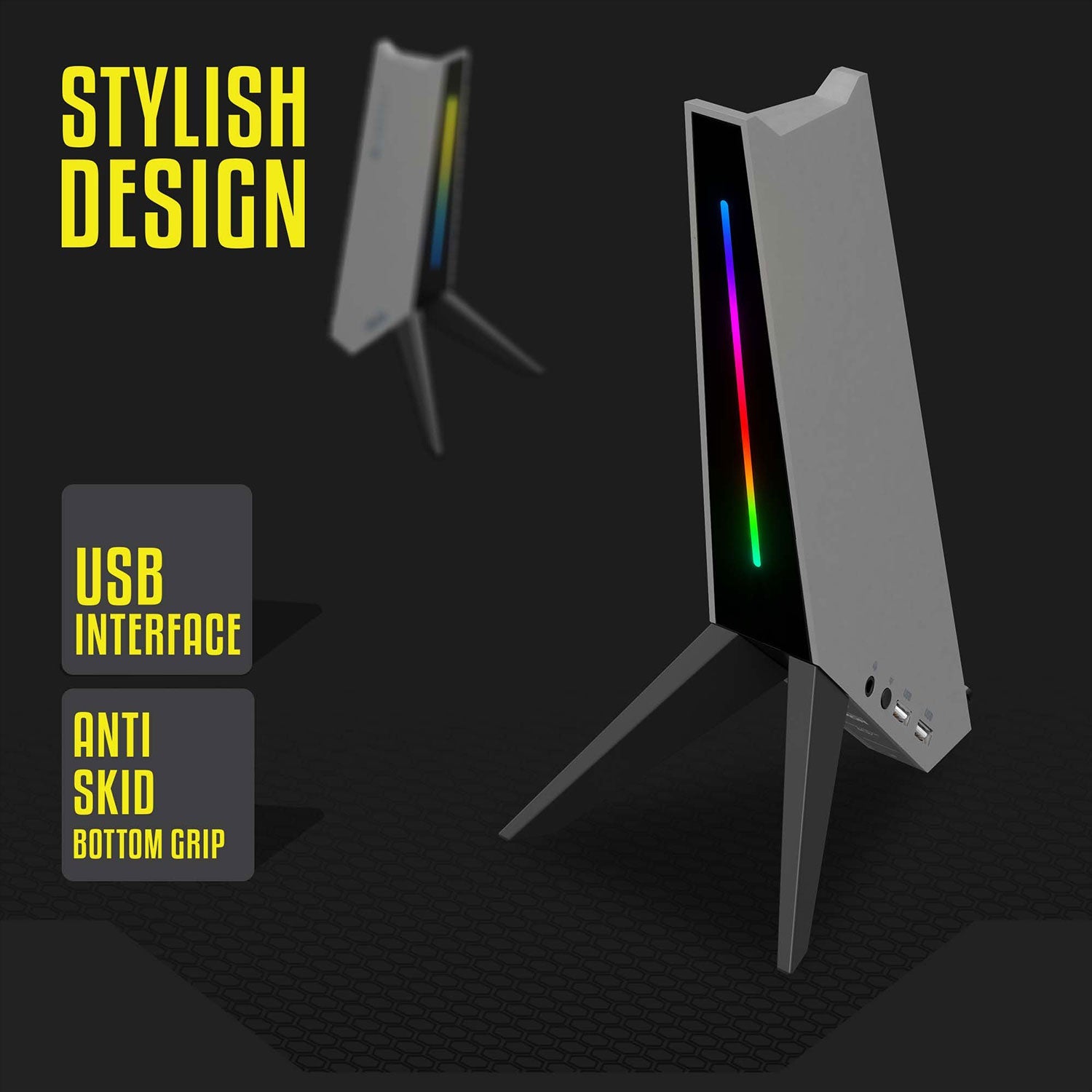 Zeb-Demon - Premium Headphone Stand - Zebronics