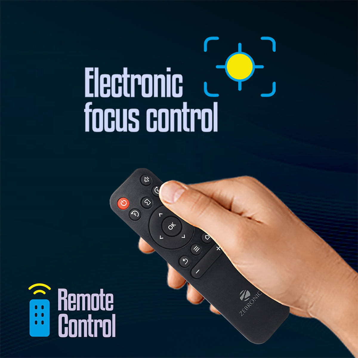 Zeb-PixaPlay 16 - LED Projector - Zebronics