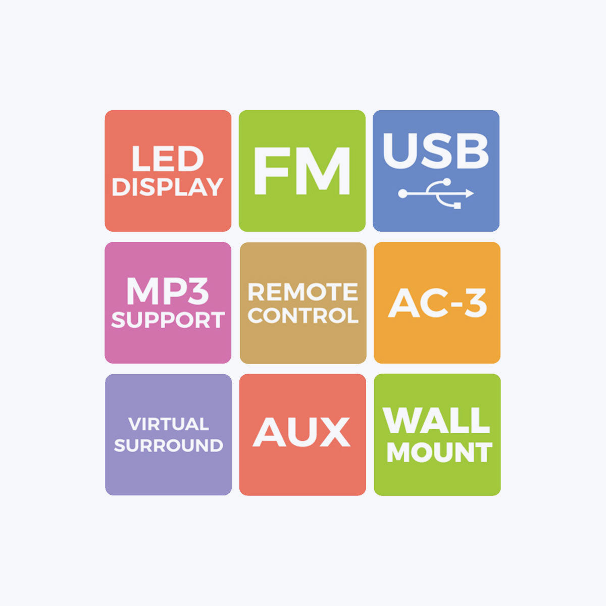 Radiant-BT RUCF - 5.1 Speaker - Zebronics