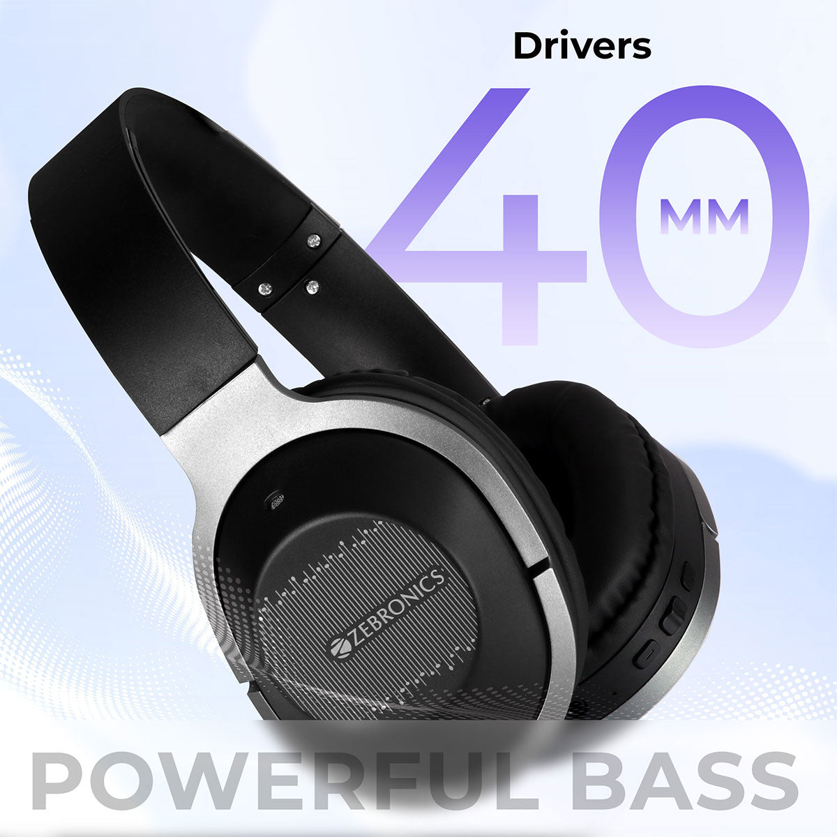 Zeb-Zoom - Wireless Headphone - Zebronics