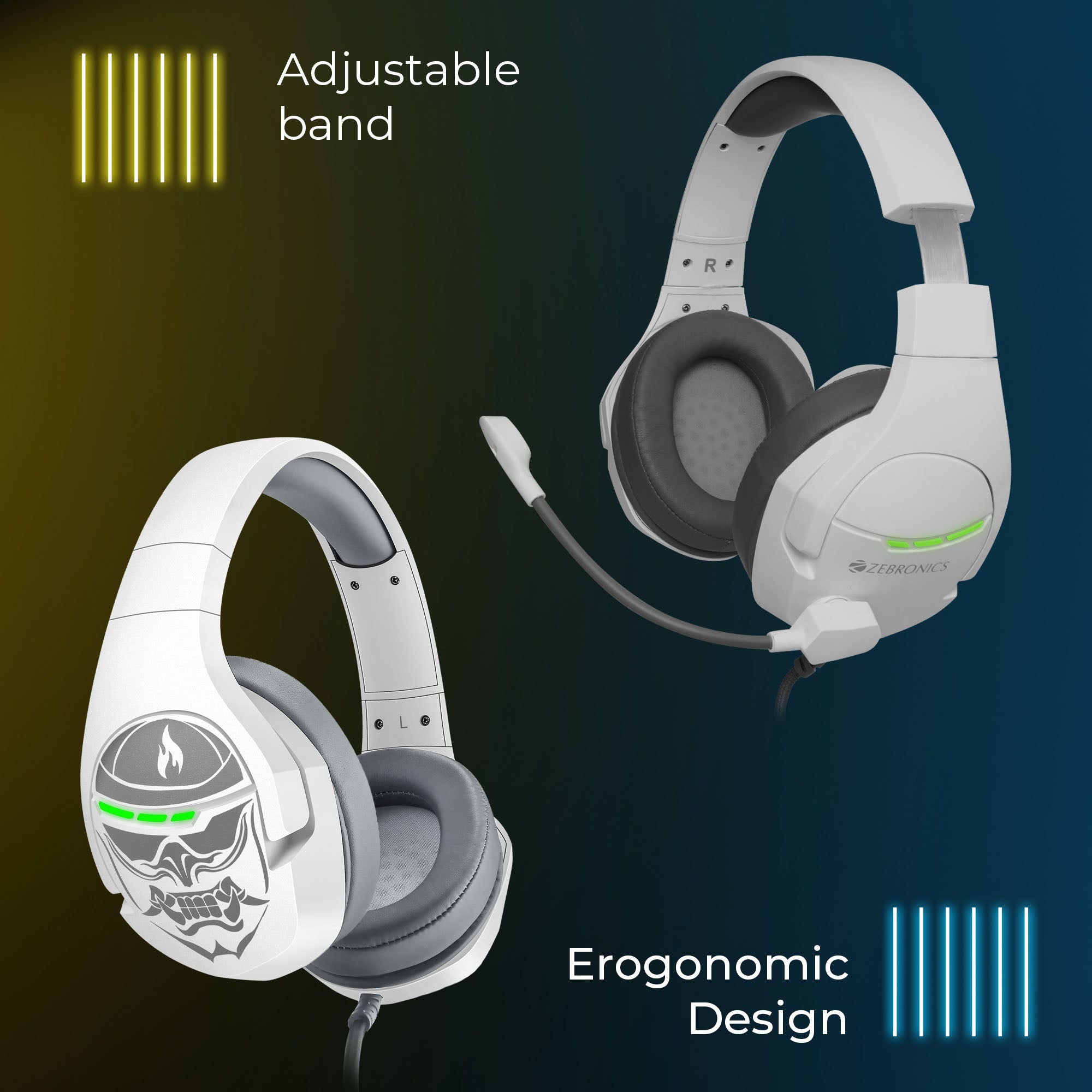 Zeb-Crusher - Headphone - Zebronics