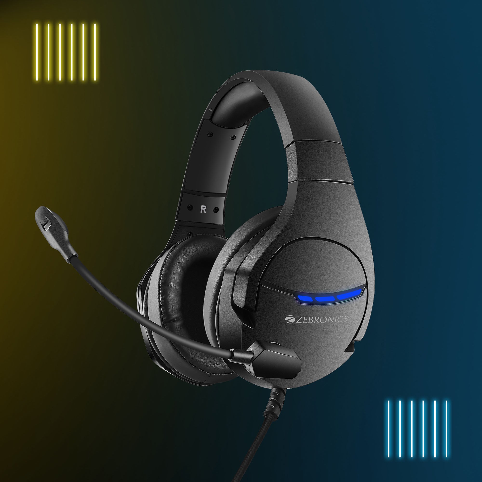 Zeb-Crusher - Headphone - Zebronics