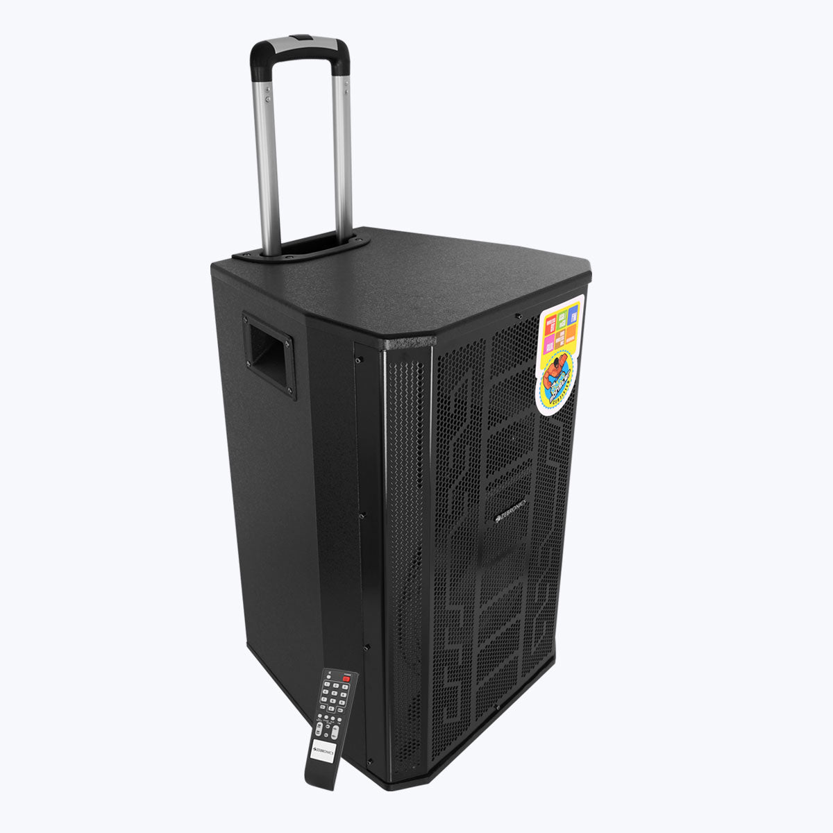 Metal Pro - Trolley DJ Speaker - Zebronics - trolley speaker with remote control