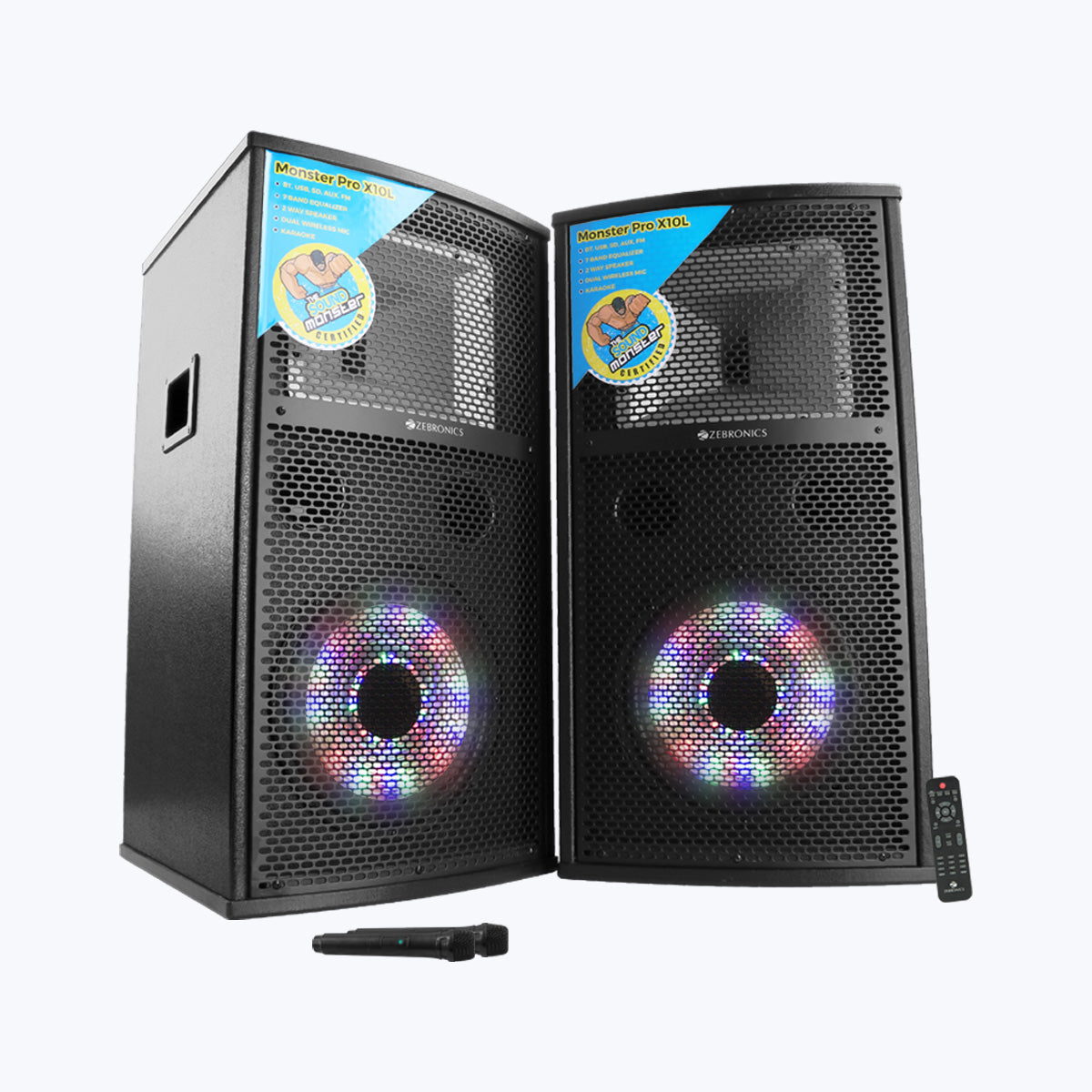 Zebronics hot sale pro2x10 dj