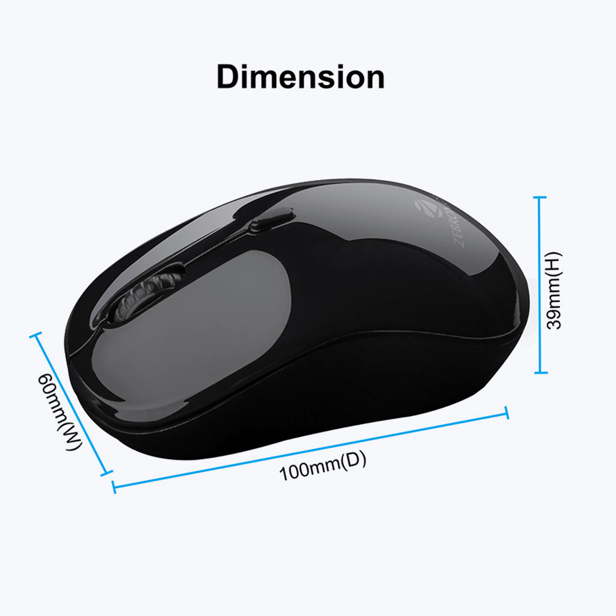 Zeb-Shine - Wireless Mouse - Zebronics