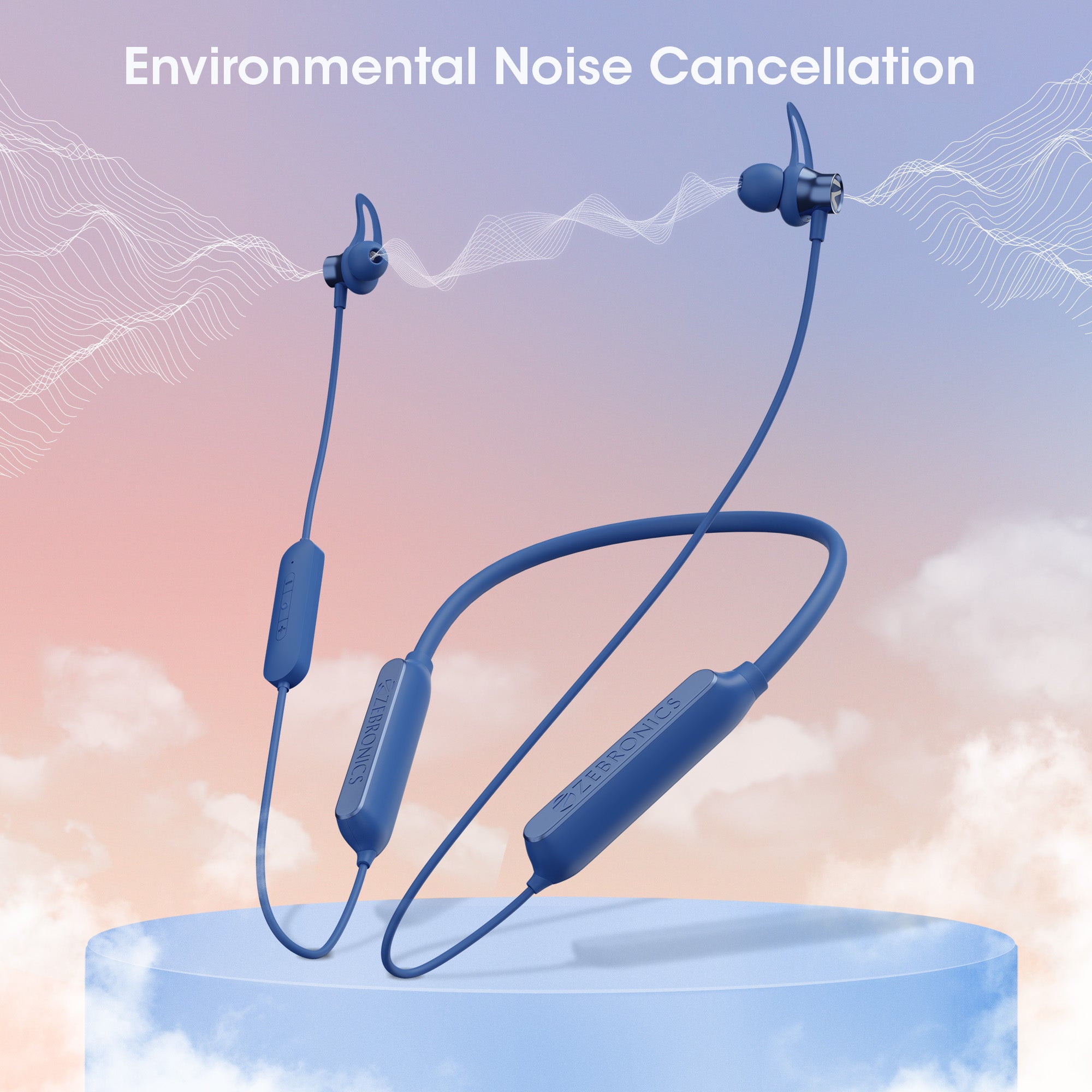 Zeb Yoga 6 - Wireless Neckband Earphone - Zebronics