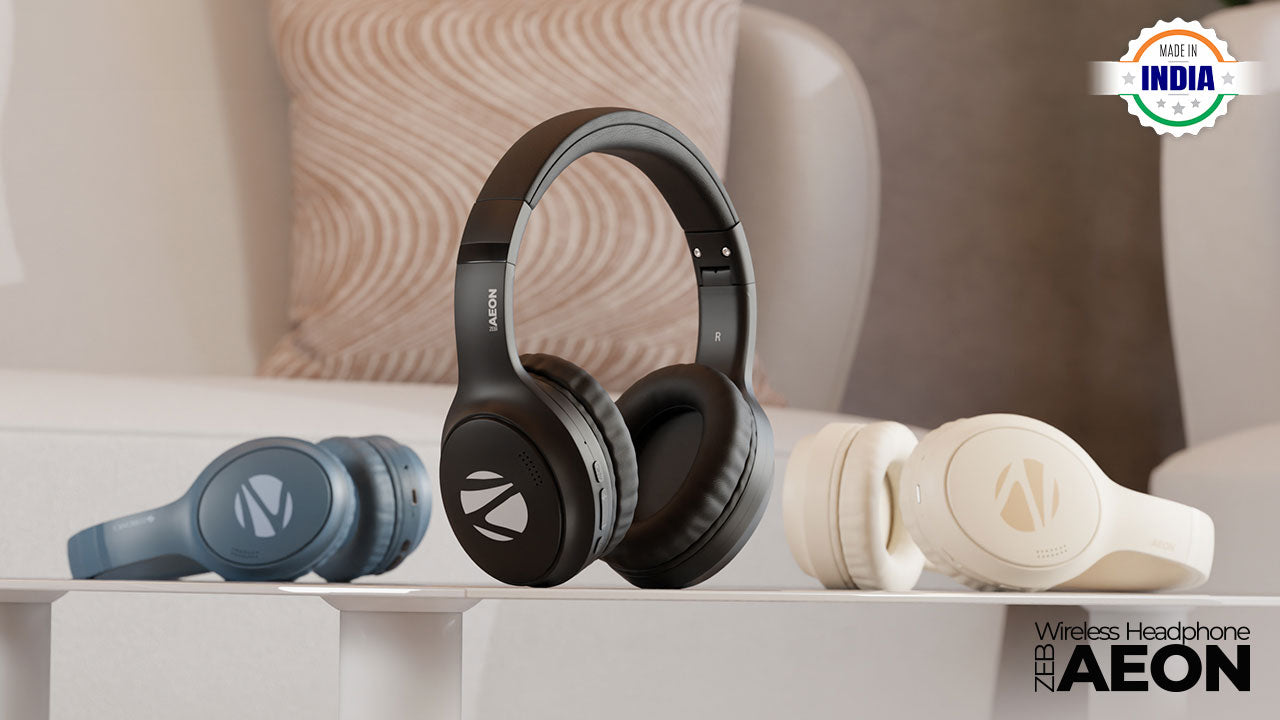 Zebronics introduces Made in India Headphones with 110-Hour* playback