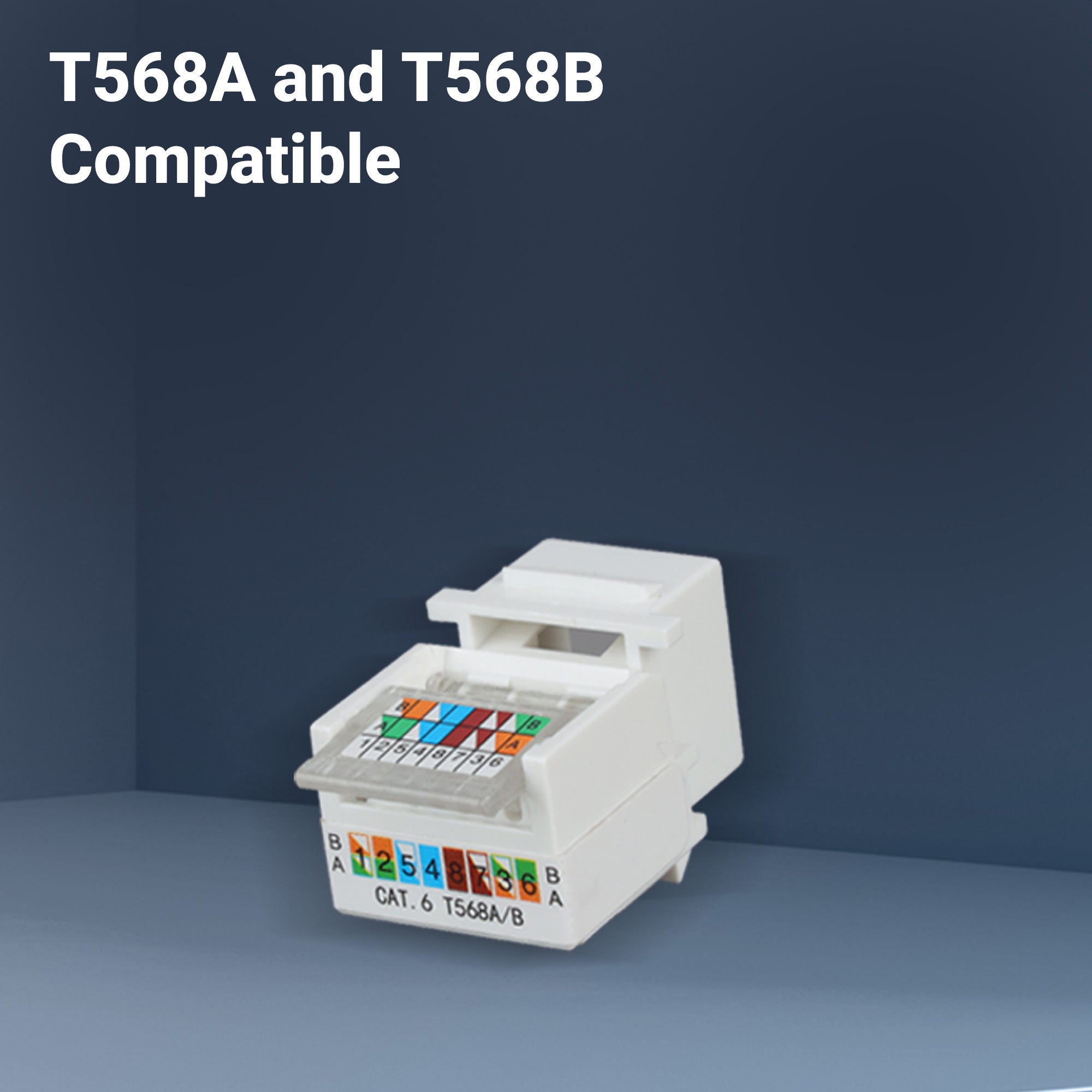 Zebronics RJ45KC6B RJ45 Keystone