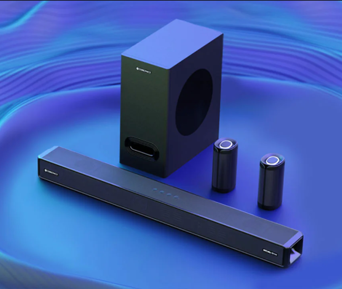 Dolby Soundbars with Wireless, HDMI, Optical Inputs - Zebronics