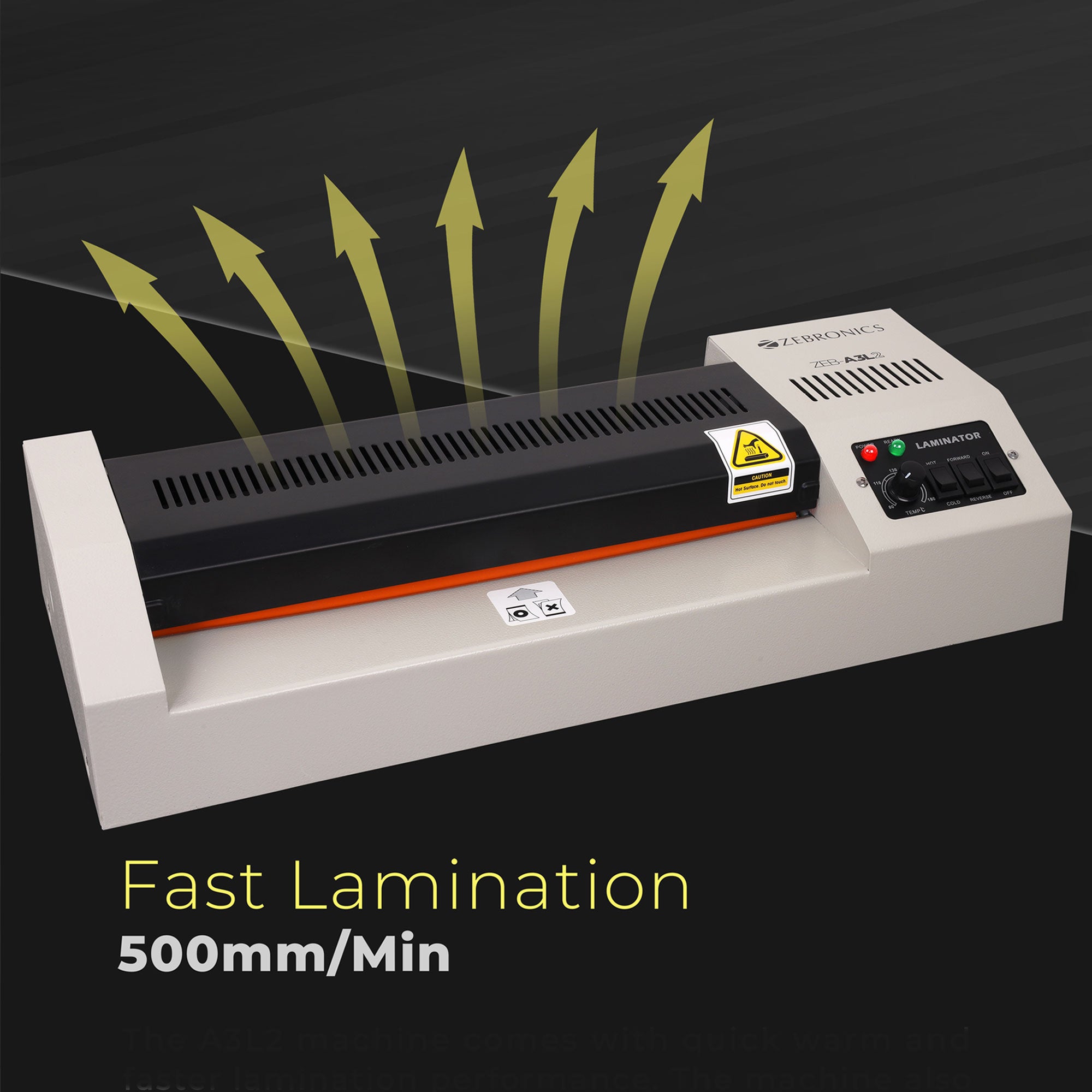 ZEB-A3L2 - Thermal Laminator - Zebronics