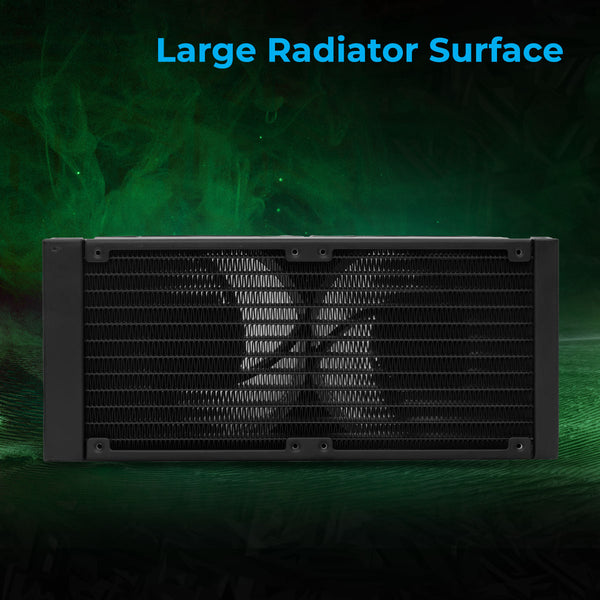 Zebronics AIO240AW/AB AIO Cooling Fan