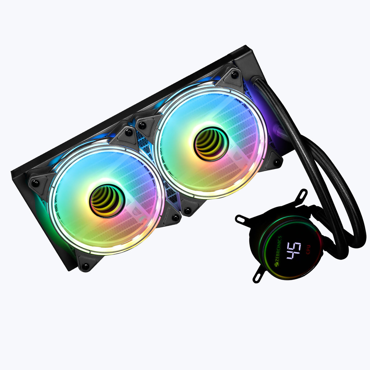 Zebronics Fan Zebronics AIO240TB / TW AIO Cooling Fan