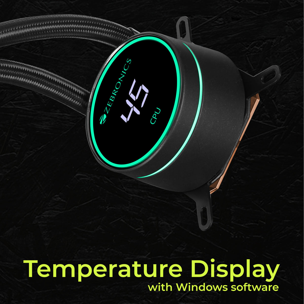 Zebronics Fan Zebronics AIO240TB / TW AIO Cooling Fan
