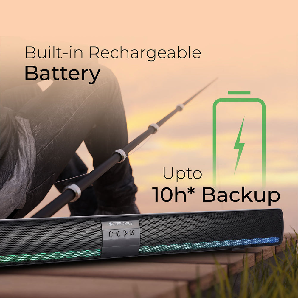 Zebronics Ace Plus - 30W, Bluetooth Speaker, 10H backup