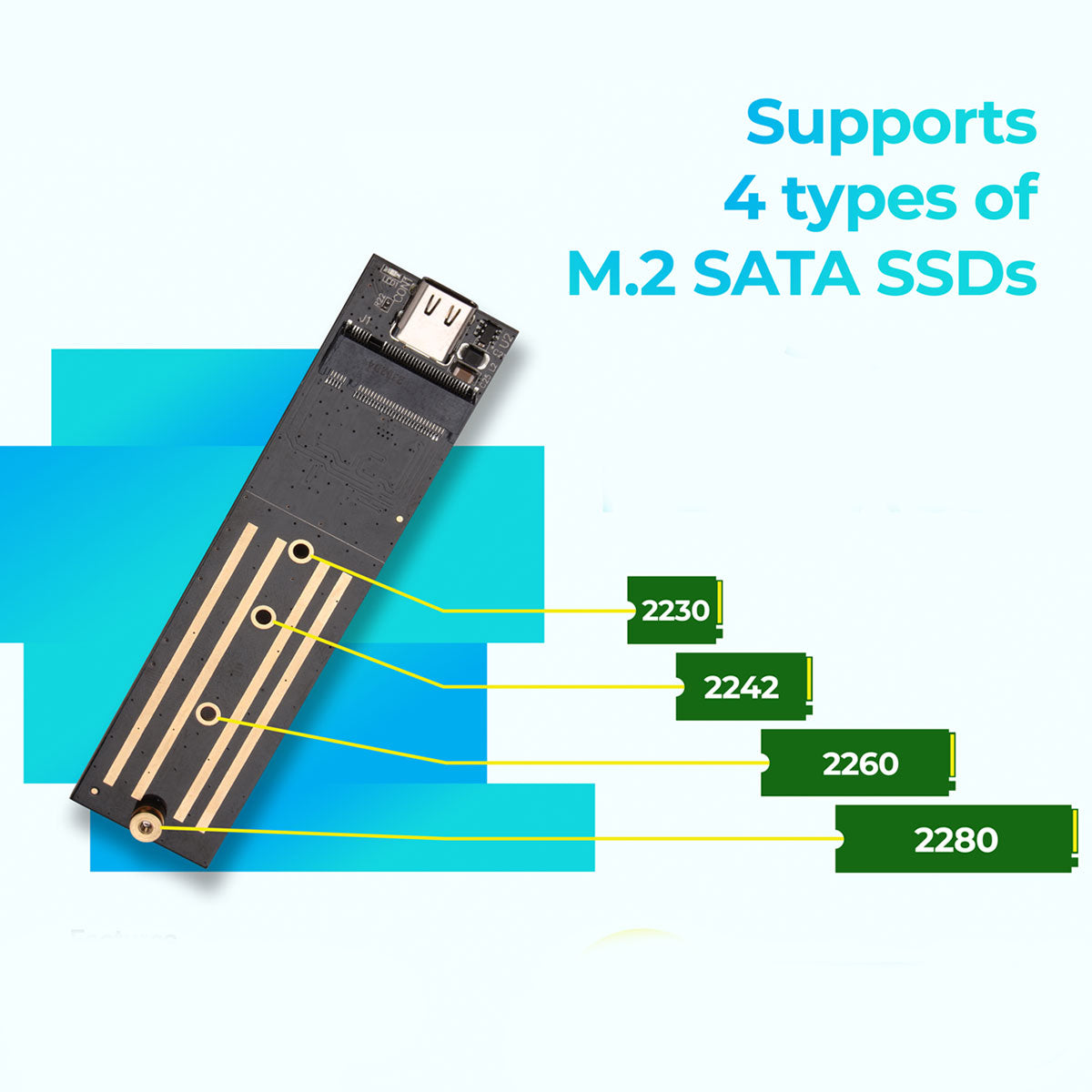 ZEB-CM01 - SSD Enclosure - Zebronics
