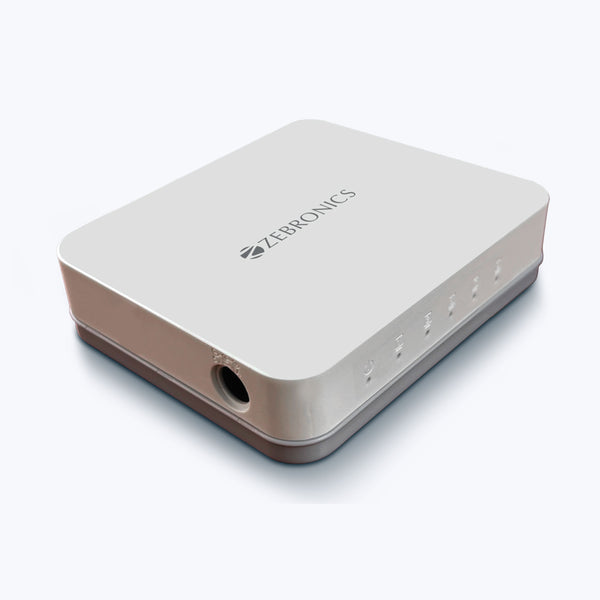 ZEBRONICS ZEB-ETS5G 5x 10/100/1000 Mbps LAN Ports