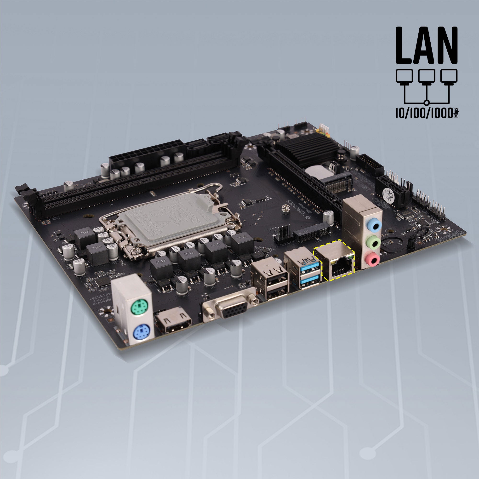 Zeb H610S4 - LGA 1700 SOCKET