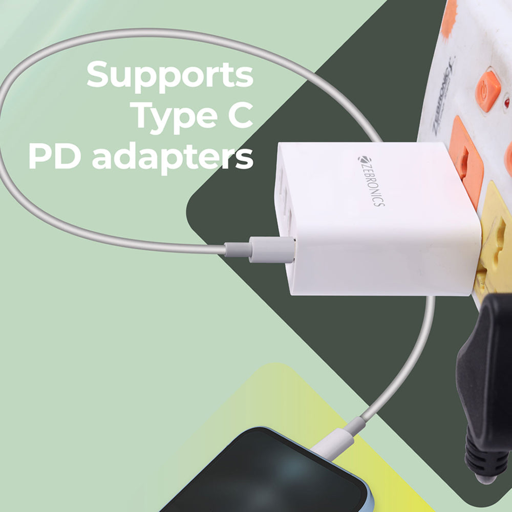 Zebronics LT200 Type C to Lightning cable