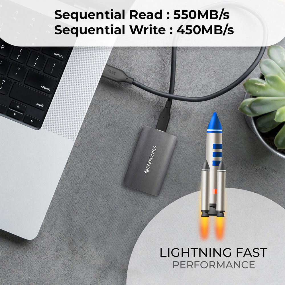 Zebronics PSSD128 Portable SSD