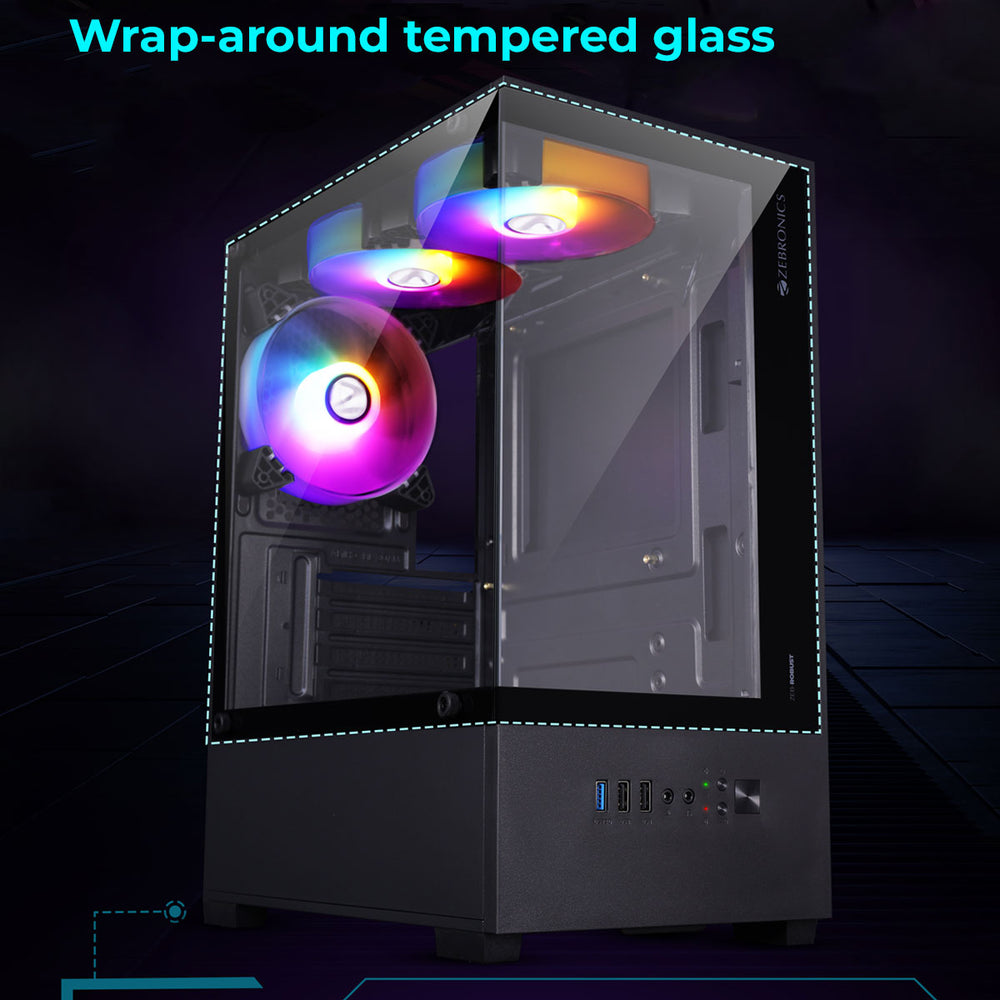 Robust Chassis Zebronics Robust Premium Gaming Chassis