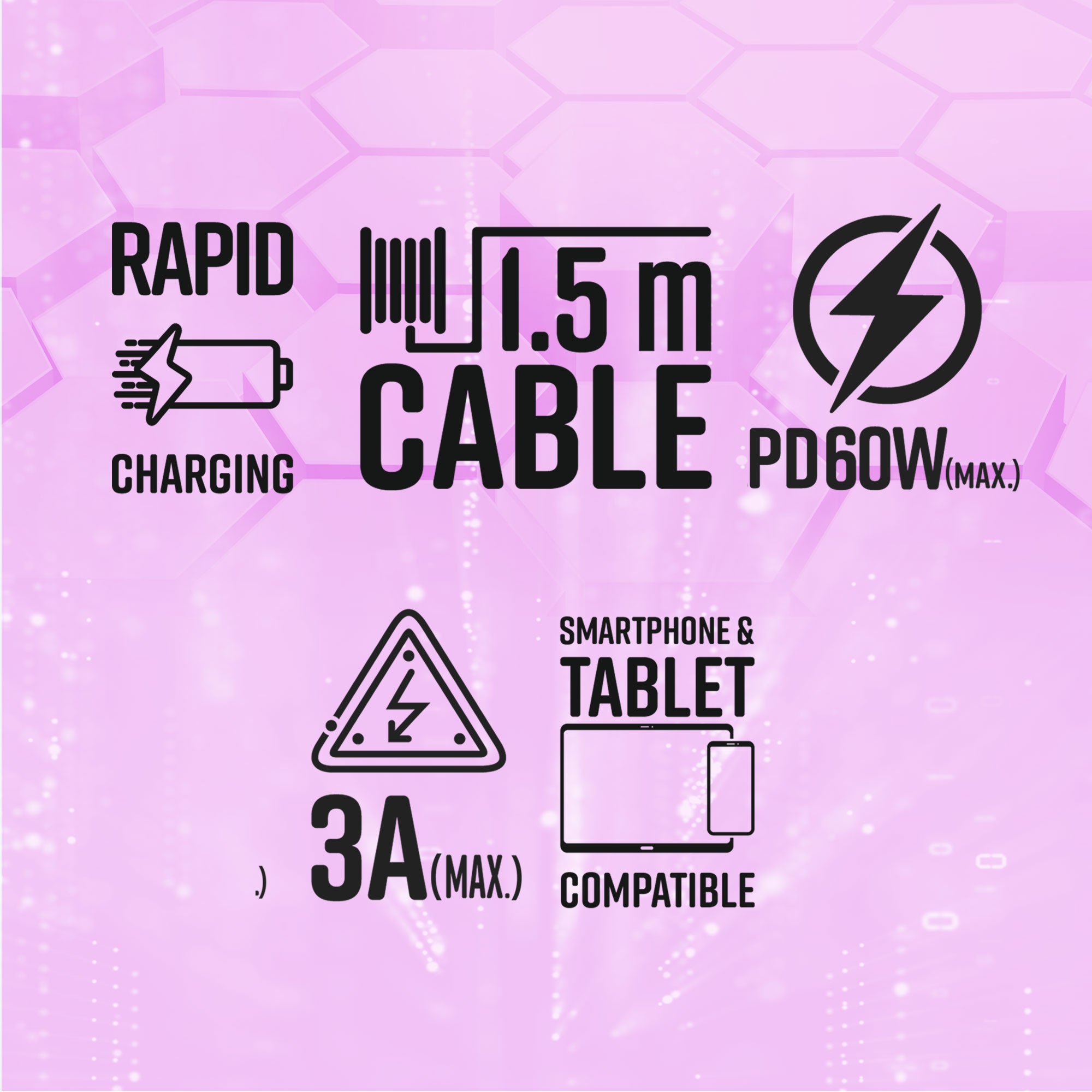 Zeb-TT60V - Type C Cable - Zebronics